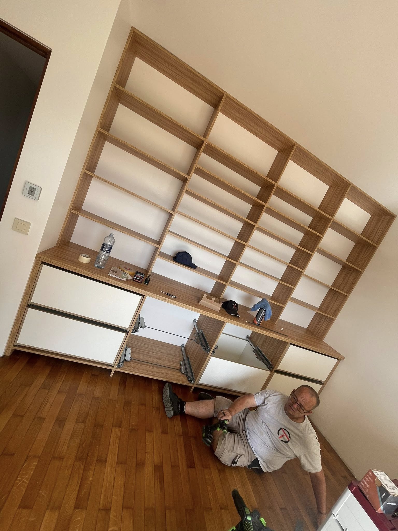 creation meuble bibilotheque otaf